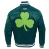 Boston Celtics 202425 City Edition Chenille Satin Jacket
