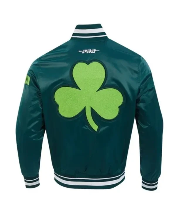 Boston Celtics 202425 City Edition Chenille Satin Jacket