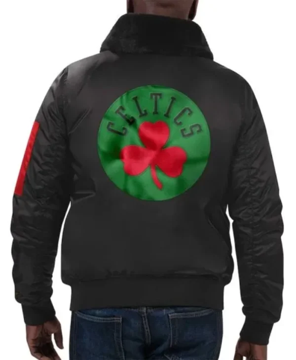 Boston Celtics BHM Ty Mopkins Black Jacket