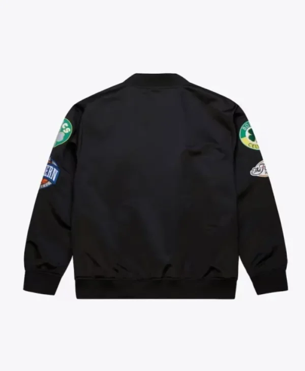 Boston Celtics Black Out Satin Jacket