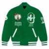 Boston Celtics October’s Very Own Varsity Green Full-Snap Jacket