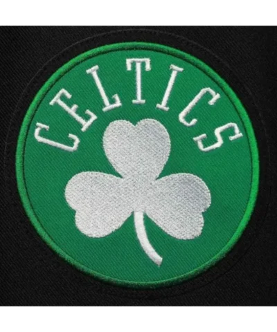 Boston Celtics Poly Twill Full-Snap Jacket