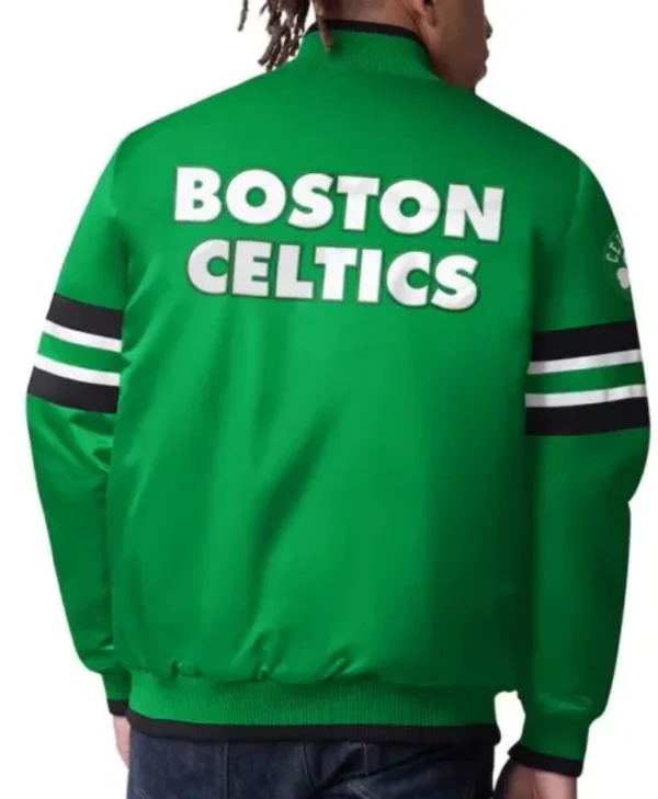 Scout I Boston Celtics Black Jacket