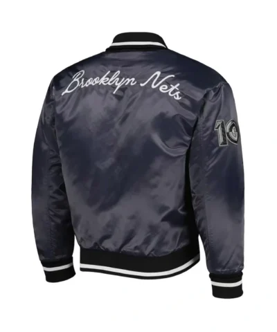 Brooklyn Nets 10th Anniversary Charcoal Jacket