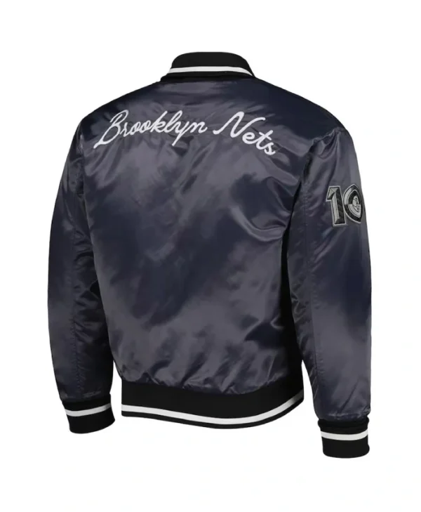 Brooklyn Nets 10th Anniversary Charcoal Jacket
