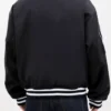 Brooklyn Nets Black Bomber Jacket