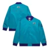 Charlotte Hornets OG 3.0 Lightweight Full-Snap Satin Teal Jacket