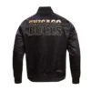 Chicago Bulls Gold Logo Satin Jacket