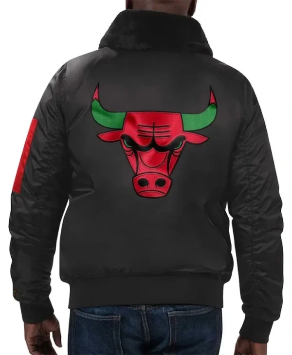 Chicago Bulls Ty Mopkins Black Jacket