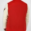 Chicago Bulls Varsity Red and Cream Jacket