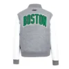 Boston Celtics Classic WoolLeather Jacket