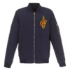 Cleveland Cavaliers Nylon Black Bomber Jacket