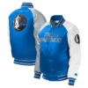 Dallas Mavericks Royal Youth Raglan Satin Jacket