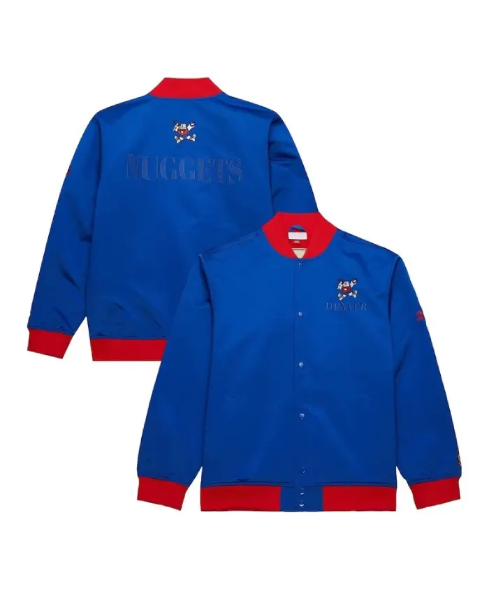 Denver Nuggets OG 3.0 Lightweight Full-Snap Satin Royal Jacket