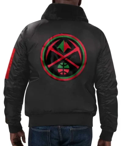 Denver Nuggets Ty Mopkins Black Jacket