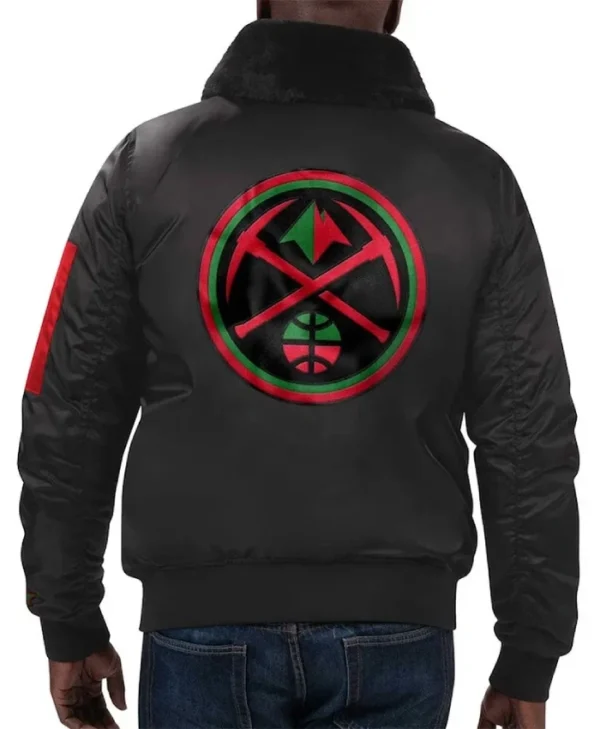 Denver Nuggets Ty Mopkins Black Jacket