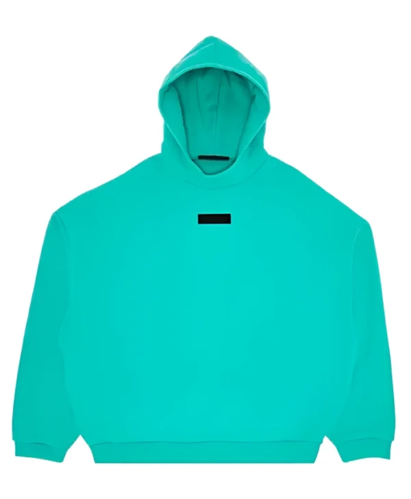 Shop Fear of God Essentials Mint Leaf Hoodie