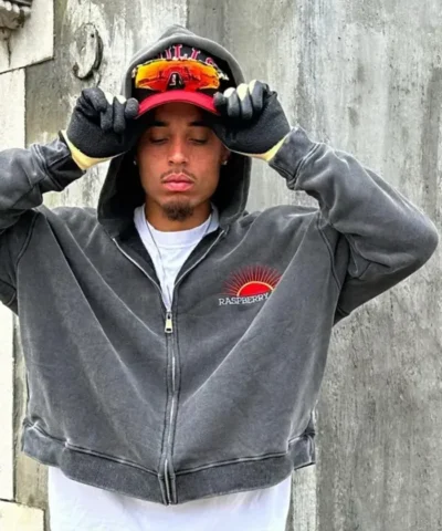 Gv Gallery Raspberry Hills Zip-Up Hoodie