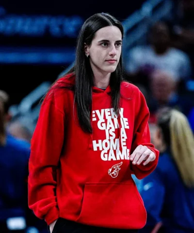 Indiana Fever Caitlin Clark Red Pullover Hoodie