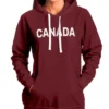 Meru The Succubus Canada Maroon Pullover Unisex Hoodie