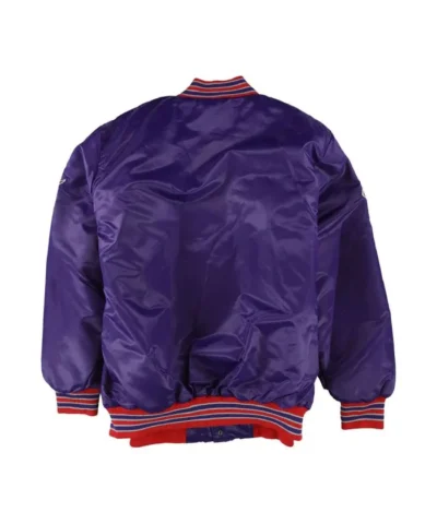 NBA All Star 2000 Toronto Raptors Purple Satin Jacket