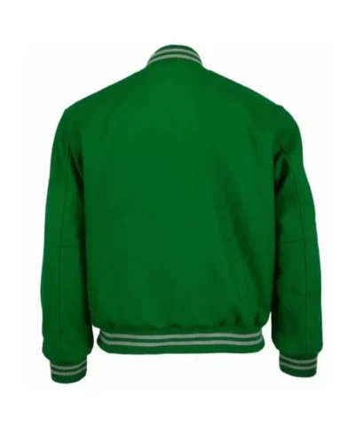 Green Brooklyn Nets Varsity Wool Jacket
