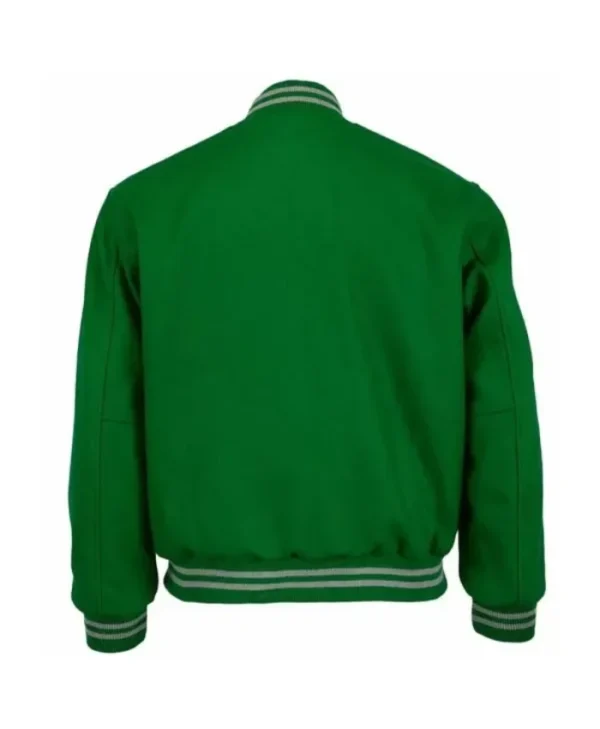 Green Brooklyn Nets Varsity Wool Jacket