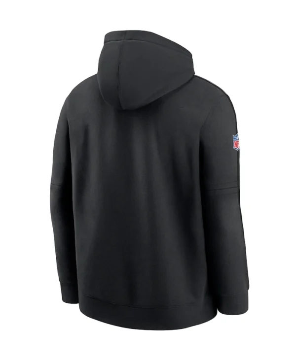 NFL Black New England Patriots 2024 Crucial Catch Club Pullover Hoodie