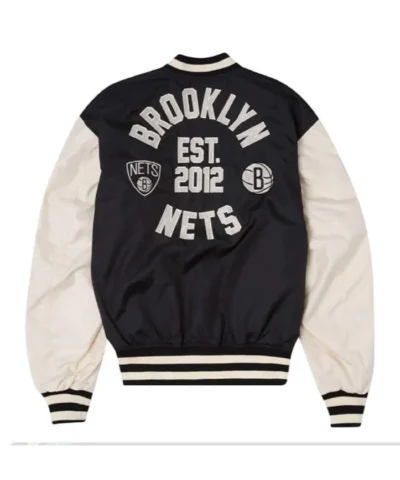 Brooklyn Nets New Era Bomber Jacket