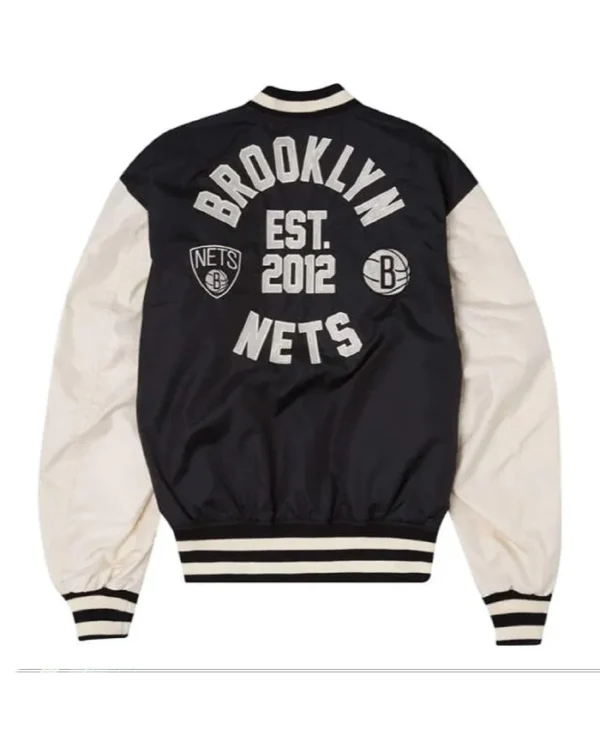 Brooklyn Nets New Era Bomber Jacket
