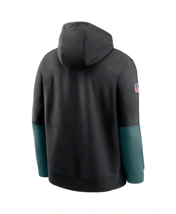 Nike Black Philadelphia Eagles 2024 NFL Crucial Catch Club Pullover Hoodie