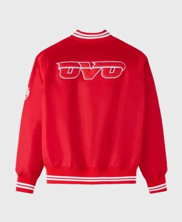 OVO Atlanta Hawks Red Jacket
