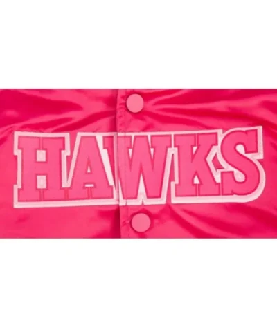 Atlanta Hawks Triple Pink Satin Jacket