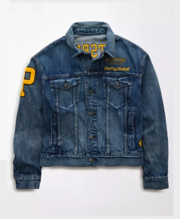 Pittsburgh Steelers Denim Jacket