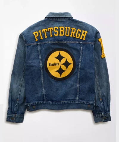 Shop Pittsburgh Steelers Denim Jacket