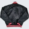 80’s Chicago Bulls Bomber Black Jacket