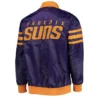 The Captain II Phoenix Suns Purple Satin Jacket