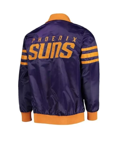 The Captain II Phoenix Suns Purple Satin Jacket