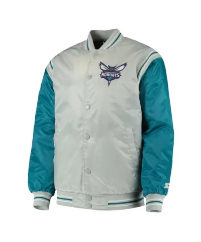 The Enforcer Charlotte Hornets Satin Jacket