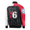 Tricolor Remix Philadelphia 76ers Jacket