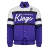 Sacramento Kings Special Script Purple and White Jacket