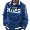 Shop Captain II St. Louis Blues Blue Satin Jacket