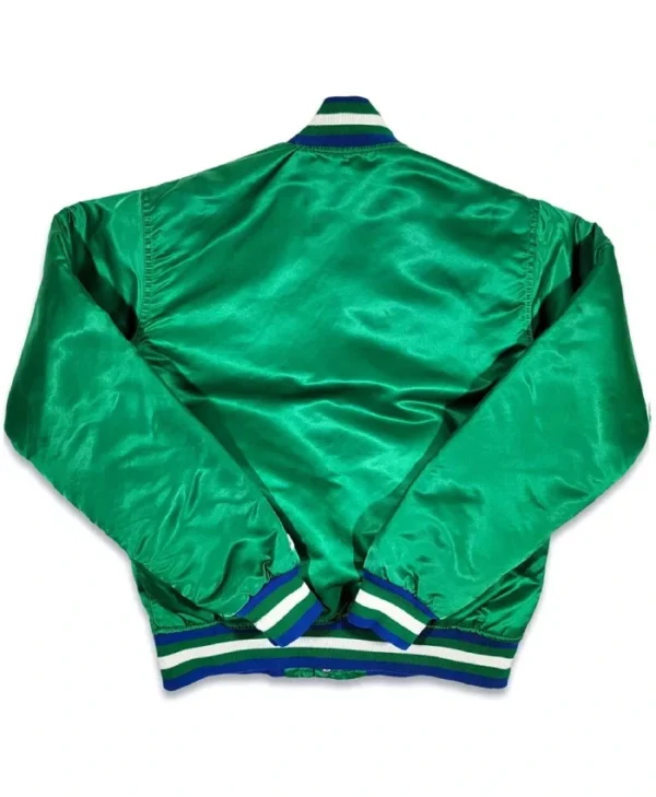 80’s Dallas Mavericks Bomber Green Jacket