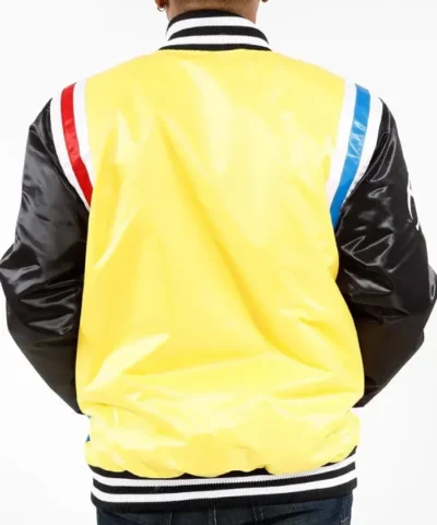 Denver Nuggets Color Block Satin Jacket