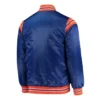 Cleveland Cavaliers Blue Enforcer Satin Jacket