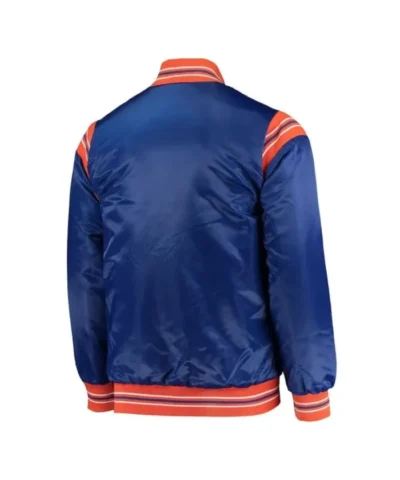 Cleveland Cavaliers Blue Enforcer Satin Jacket