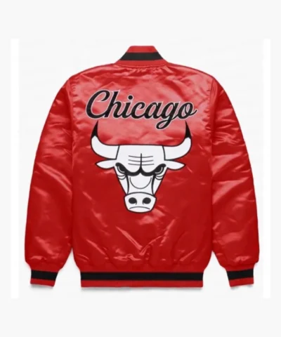 Chicago Bulls Exclusive Red Satin Jacket