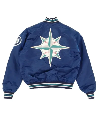 90’s Seattle Mariners Navy Bomber Jacket