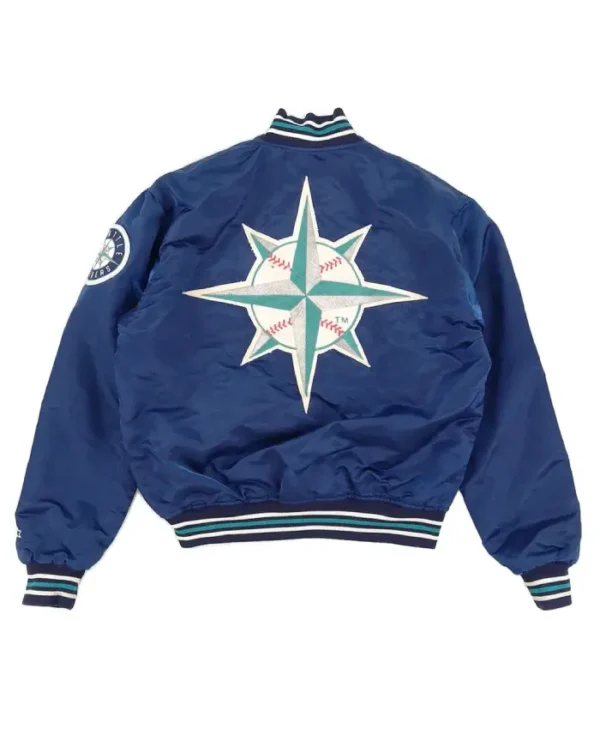 90’s Seattle Mariners Navy Bomber Jacket