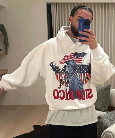 Drake Stop Rico Printed Hoodie